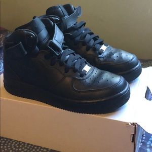 Nike Air Force 1 high top black